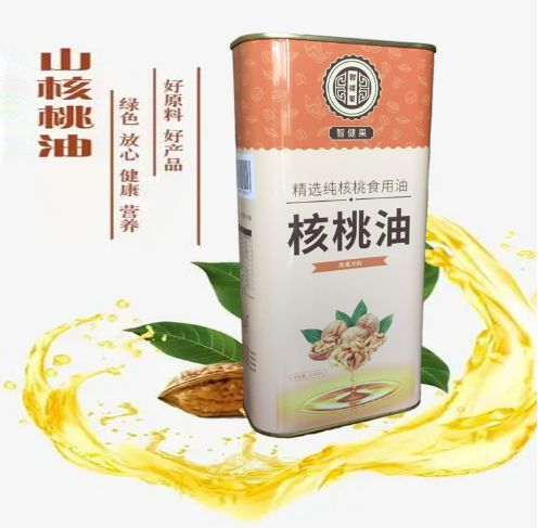 智健果 【竹溪馆】精选纯核桃油1185ml*4