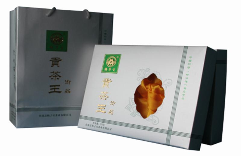 [郧西馆]湖北十堰竹溪贡茶王有机绿茶银色礼盒装500g