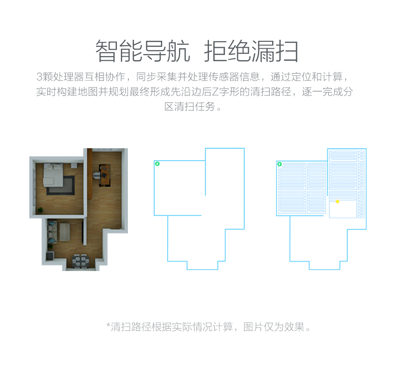 小米/MIUI  米家扫地机器人 官方正品 家用全自动扫地机无线智能超薄清洁吸尘器