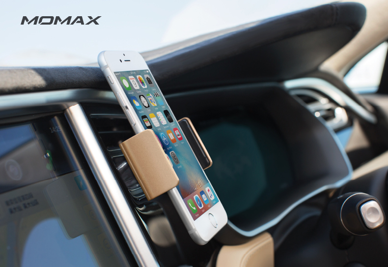 摩米士（MOMAX） 精英车载手机支架汽车出风口通用卡扣式多功能手机座