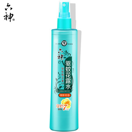 六神驱蚊花露水（清新花香）80ml