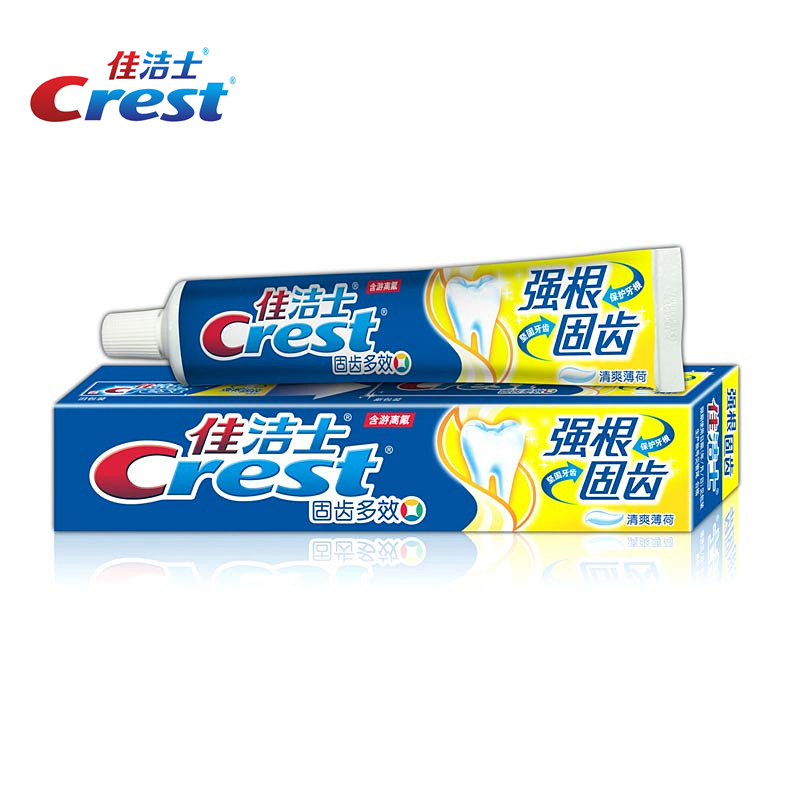佳洁士/CREST 强根固齿牙膏90g【6支装】