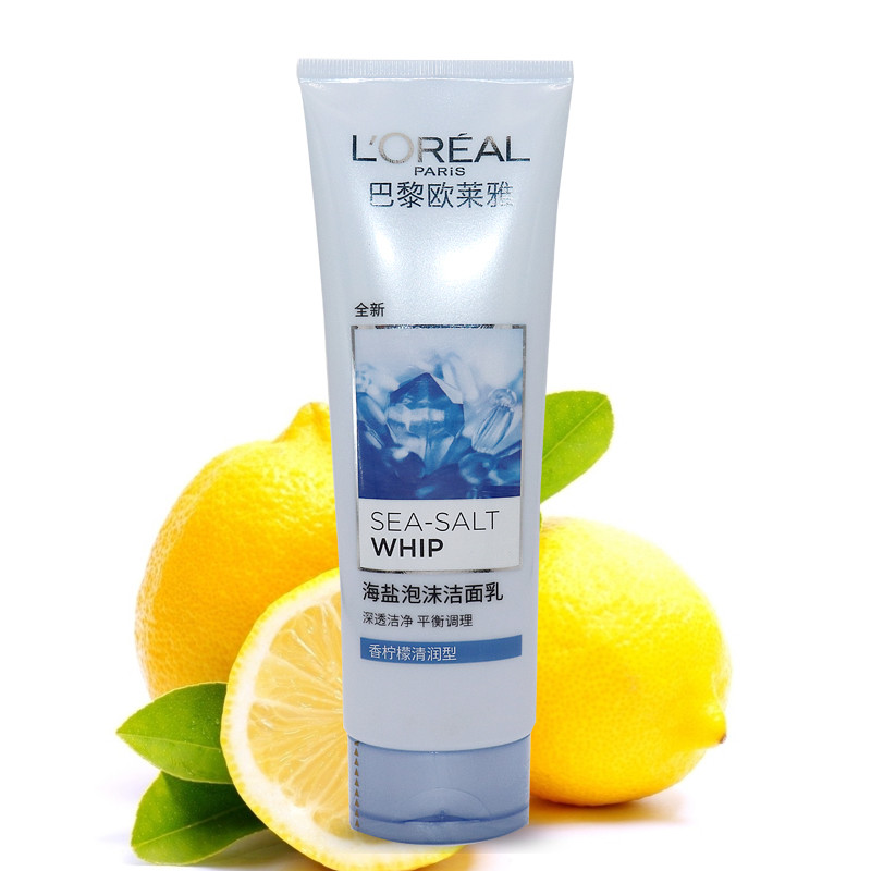 欧莱雅/L＇OREAL   海盐泡沫洁面乳（香柠檬清润型）125ml