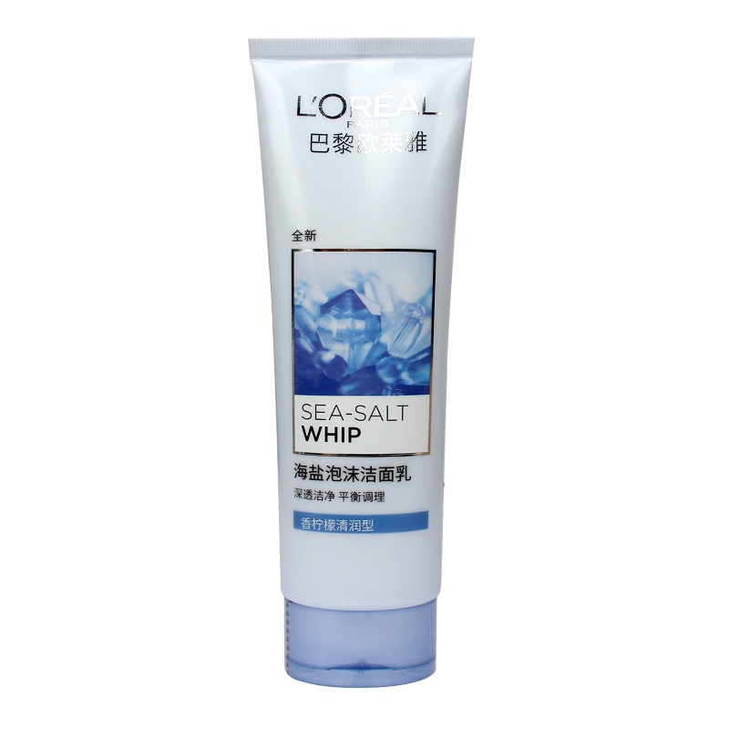 欧莱雅/L＇OREAL   海盐泡沫洁面乳（香柠檬清润型）125ml