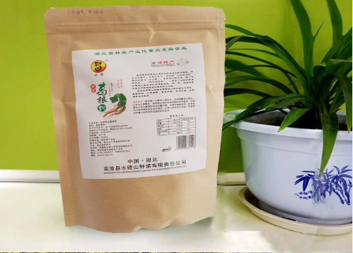 【水镜】纯天然野生葛根粉正品湖北特产袋装无糖三高食品240g/袋