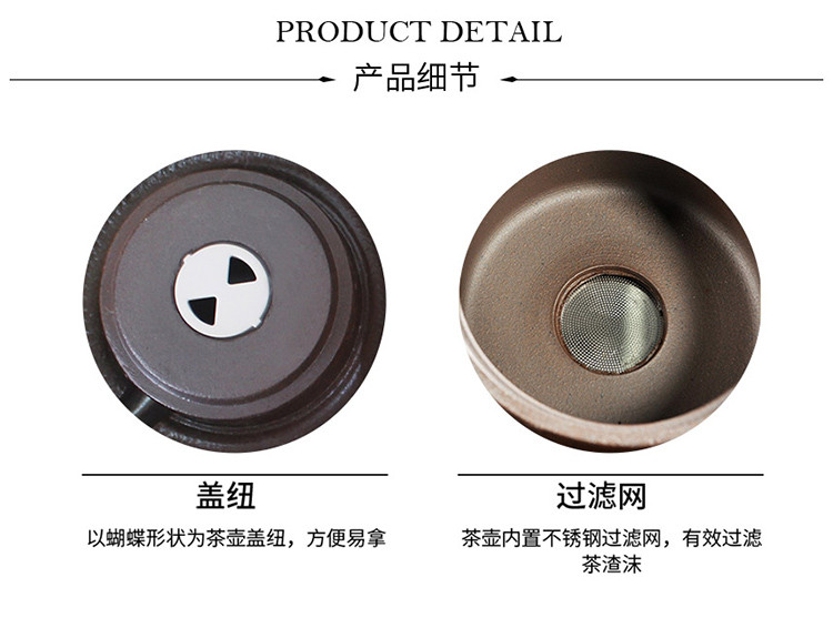 千瓷阁 陶瓷 10头自动茶具陶瓷礼品盒 Q862