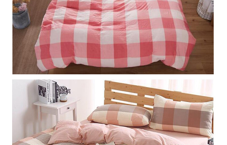 鸿秀（HongXiu） 水洗被子三件套床单+双枕套 通用