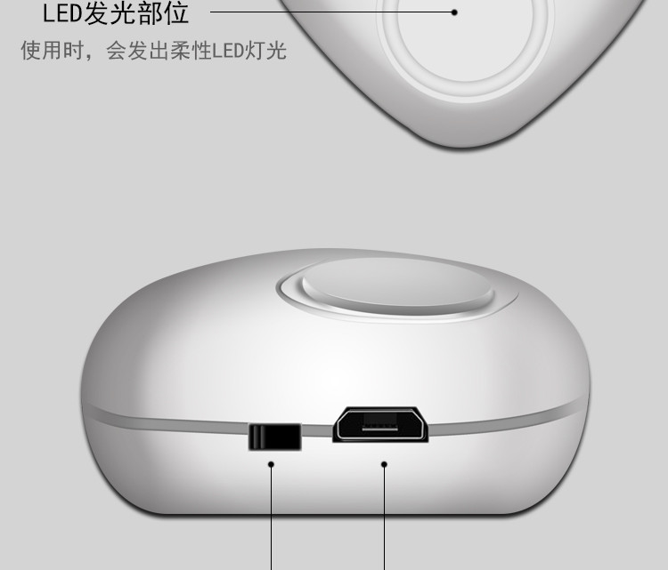 云绵家恋负离子无耗材便携式空气净化器随身迷你氧吧小型家用除雾霾烟甲醛JL-614