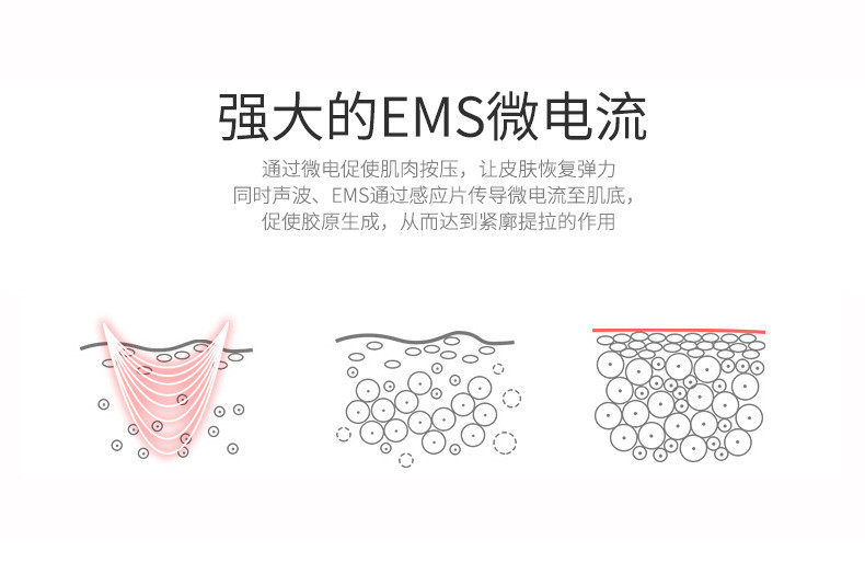 金稻超声波铲皮机去黑头导出导入清洁毛孔洁面提拉紧致脸部美容仪