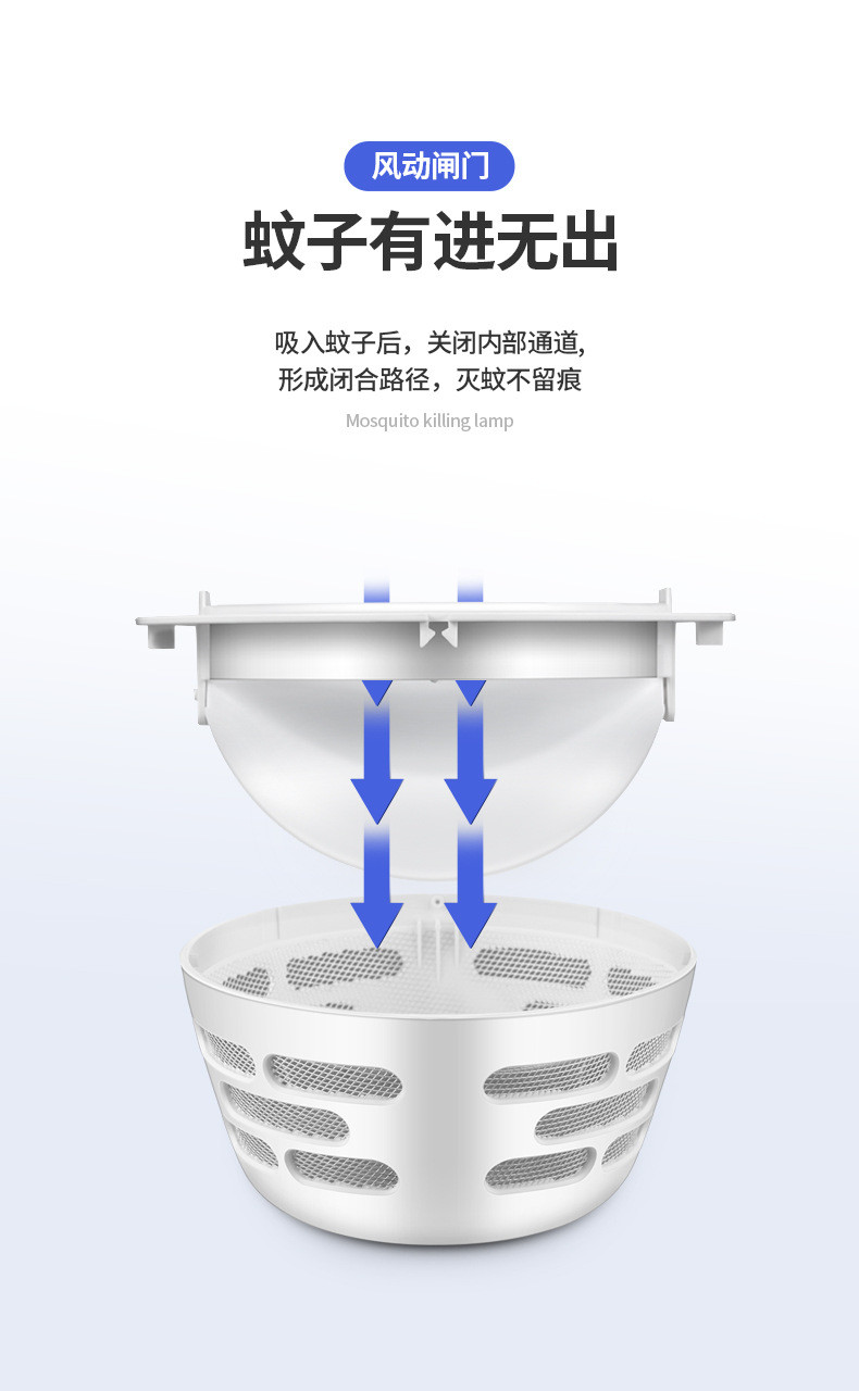 格林盈璐灭蚊灯家用物理灭蚊器苍蝇驱蚊器光触媒蚊虫子GM920