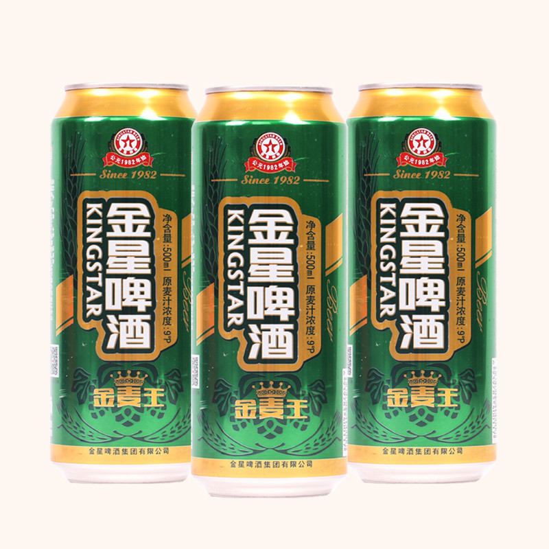 【金星】今麦王啤酒 6罐/箱