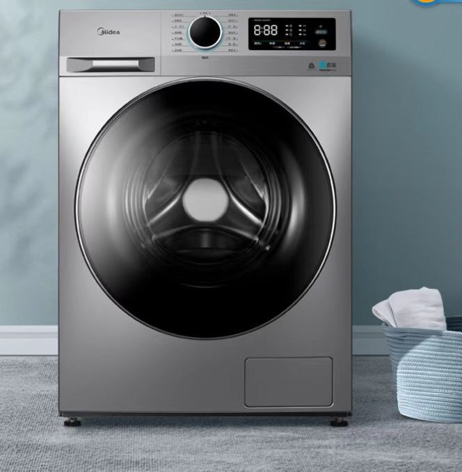 【非卖品仅限积分兑换】美的 洗烘一体 10公斤全自动变频滚筒洗衣机