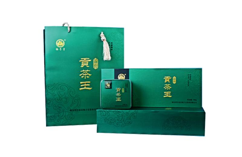 【十堰馆】湖北十堰竹溪贡茶王系列有机绿茶御品铁盒装300g