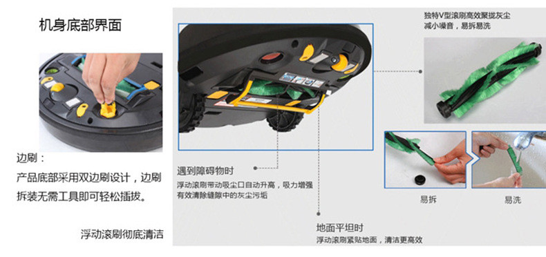 科沃斯/Ecovacs 地宝8系 微电脑式地宝机器人 800-EG