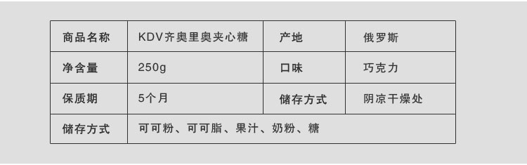 【我爱俄小糖】俄罗斯进口食品 KDV奇奥利奥太妃糖巧克力夹心糖果 袋装250克