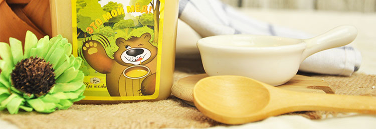 【我爱俄小糖】俄罗斯进口椴树蜜 小熊蜂蜜特里普乔卡蜂蜜天然野生椴树蜜1kg