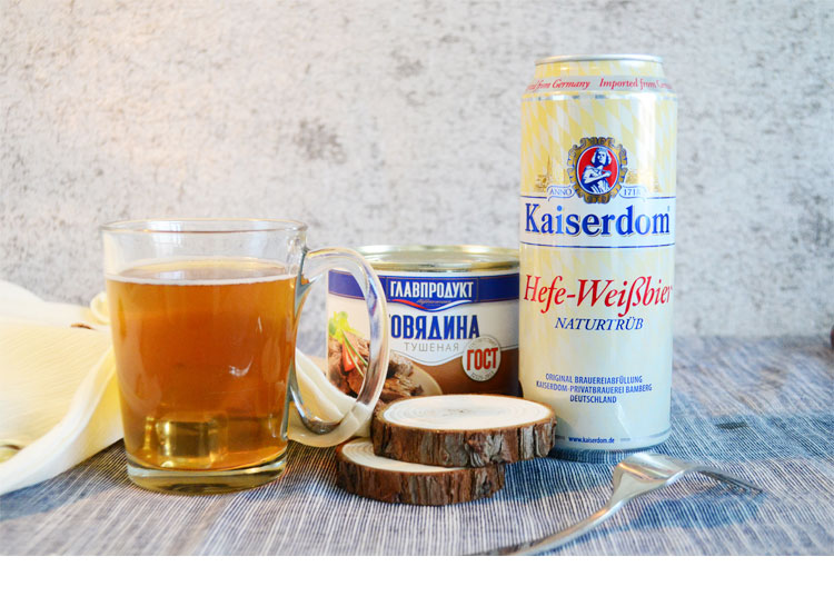 【一听】德国进口啤酒Kaiserdom 凯撒白啤酒500ML*1