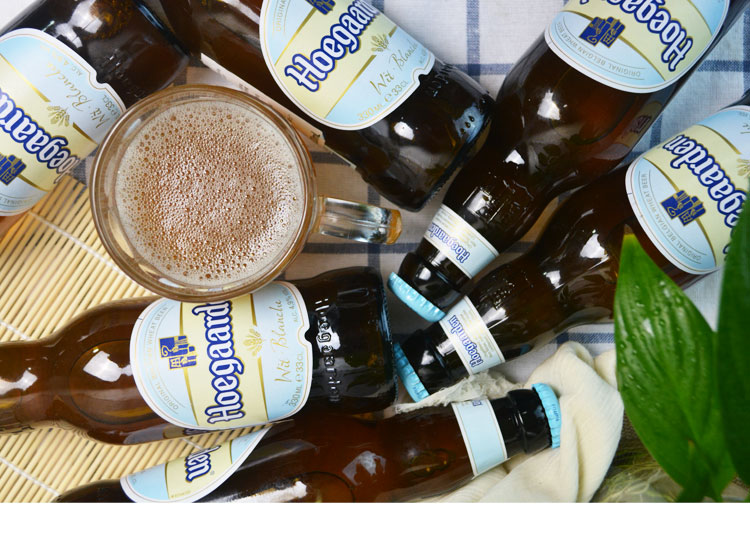 【一瓶】比利时进口福佳白啤酒 Hoegaarden啤酒330ml*1  2瓶
