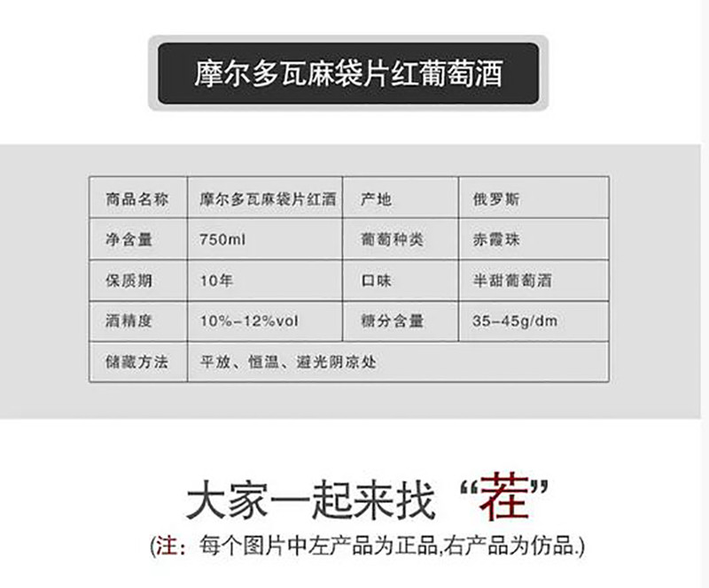 俄罗斯原装进口摩尔多瓦精装麻袋片红葡萄酒包邮（新疆、青海、西藏除外）