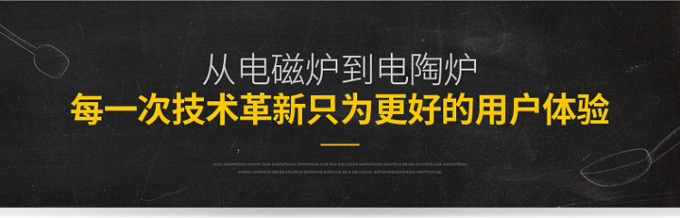 SKG 电磁炉电陶炉家用茶壶炉不挑锅三环双控1601 黑色