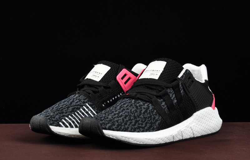 阿迪达斯新EQT BOOST黑粉support 93/17男鞋cushion adv女鞋BB1234