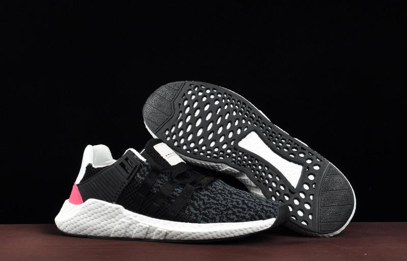 阿迪达斯新EQT BOOST黑粉support 93/17男鞋cushion adv女鞋BB1234