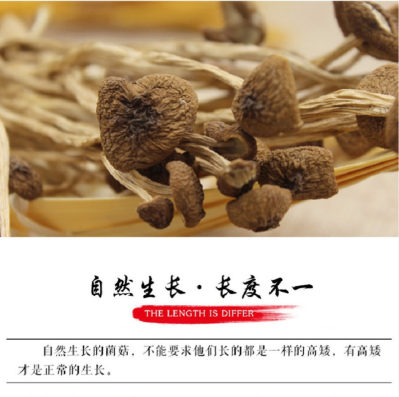 【邮乐宁德馆】【古田专区】茶树菇不开伞冰菇苞茶薪菇200g