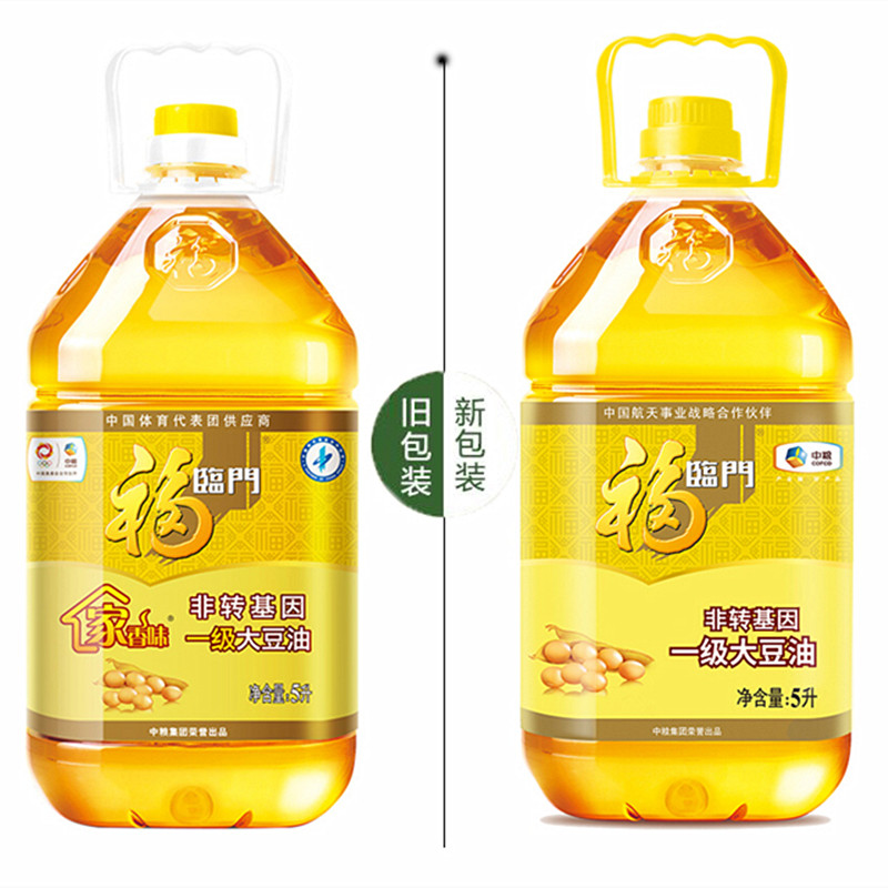 福临门 一级大豆油5L*1桶 非转基因