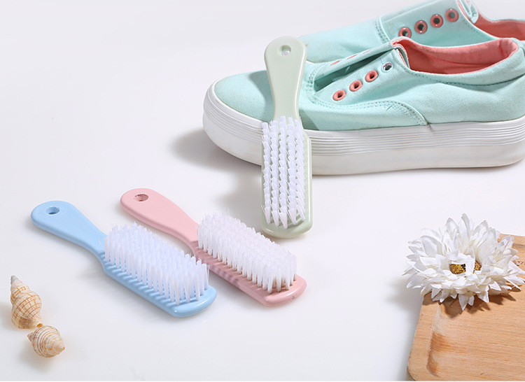  5个装塑料刷子鞋子清洁刷 洗衣刷