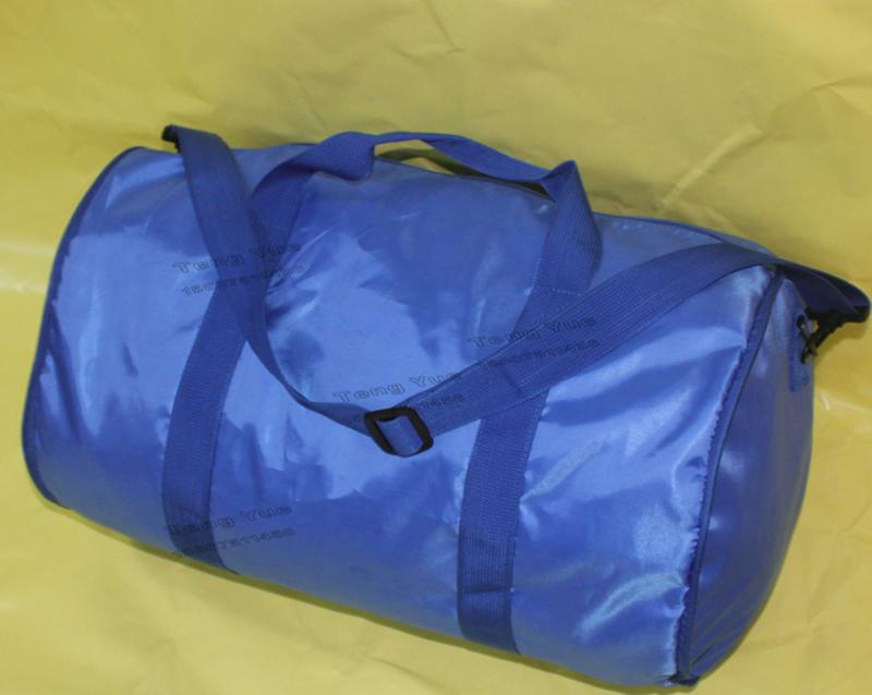 【好好箱包】TENG YUE-腾跃-单肩手提行李袋包大容量圆筒可折叠旅行袋包495