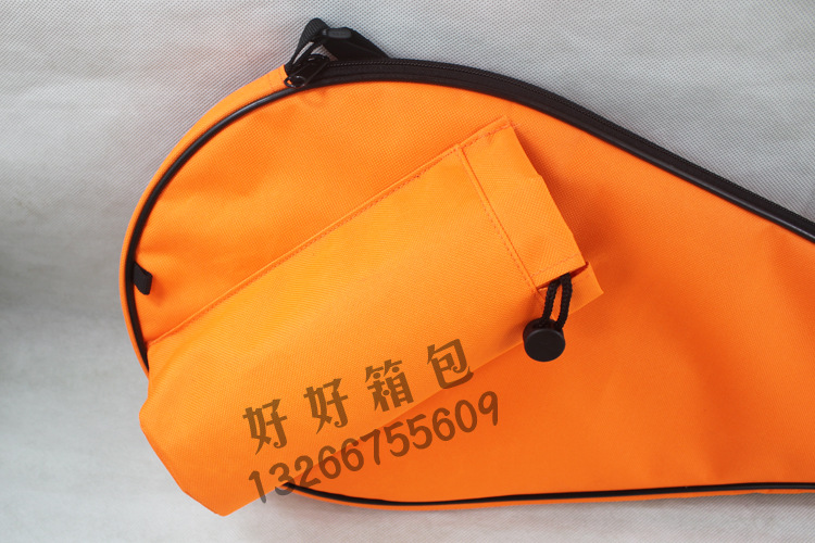 【好好箱包】广东新丰TENG YUE 415单袋版羽毛球袋球包单肩多颜色一只双个位拉链成人儿童布袋