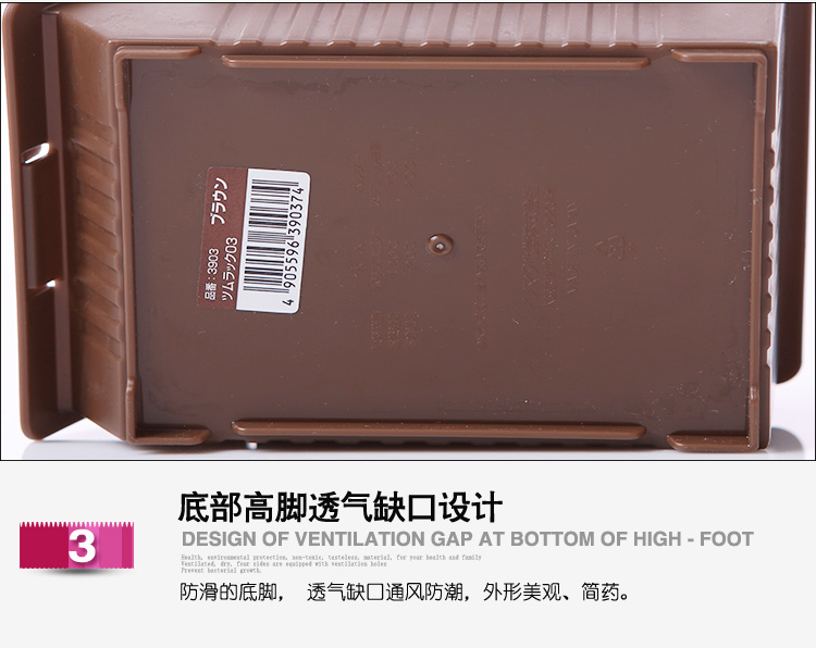 INOMATA 日本进口叠加式迷你收纳筐3903 收纳篮 储物篮 便携式桌面收纳小帮手