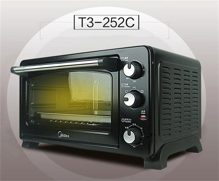 美的/MIDEA 电烤箱多功能环绕式加热大容量电烤炉 T3-252C