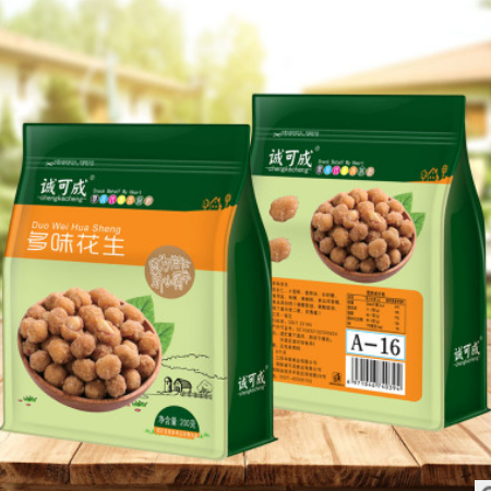 窈瑟坚果炒货休闲小食品 多味花生 散装小包装200g