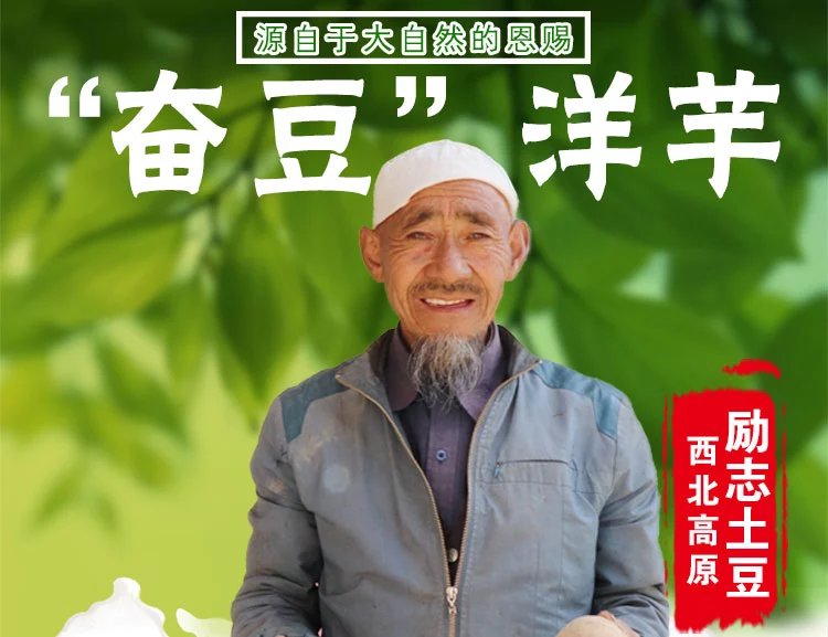 【邮乐 临夏馆】东乡“奋豆”洋芋5斤包邮，十年九旱就是这么好吃！（部分地区不发货）