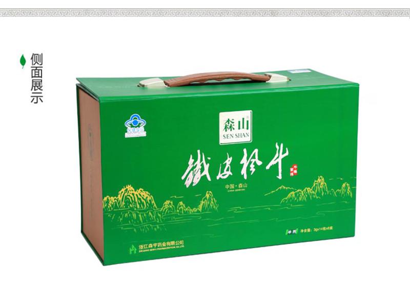 森山铁皮枫斗冲剂   3g/包*14包*8盒