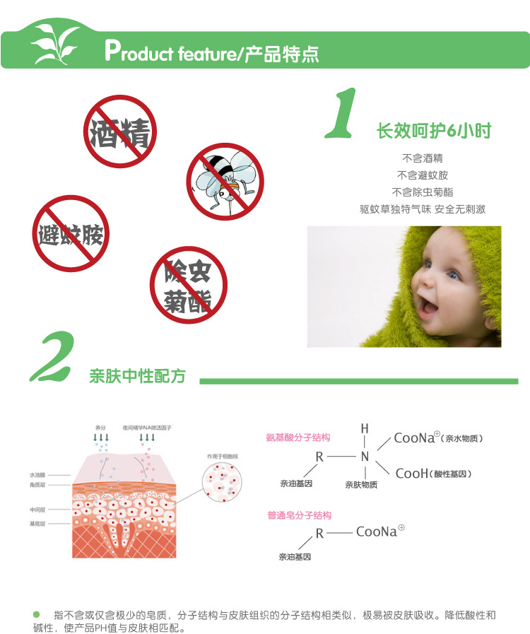  赫曼 驱蚊液喷雾2支装防蚊怕怕喷雾水20mlx2