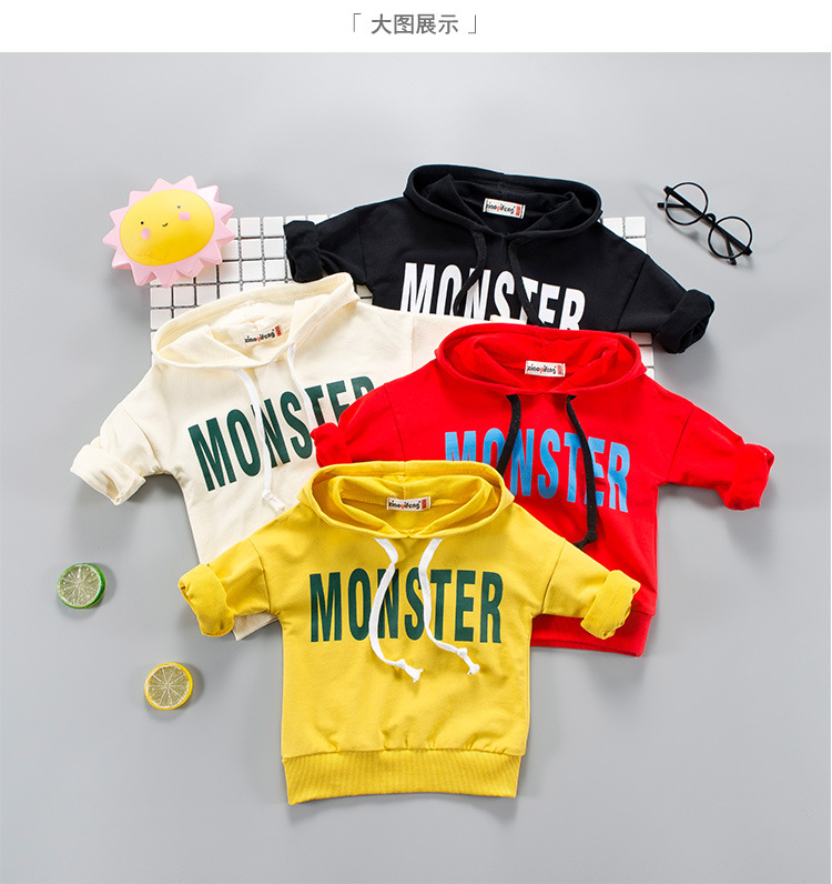 X2018春季新款童装韩版宝宝卡通儿童卫衣女童长袖T恤童卫衣