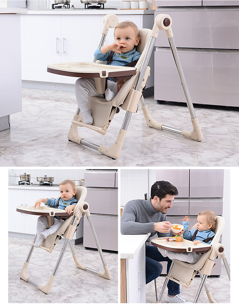 M宝宝餐椅儿童餐椅可折叠多功能便携式婴儿餐桌椅吃饭椅子