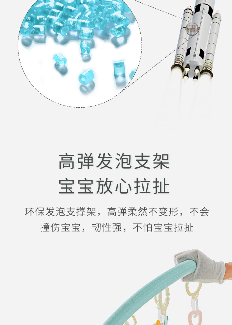 曼龙婴儿健身架脚踏钢琴宝宝新生儿玩具音乐0-1岁玩具3-6-12个月