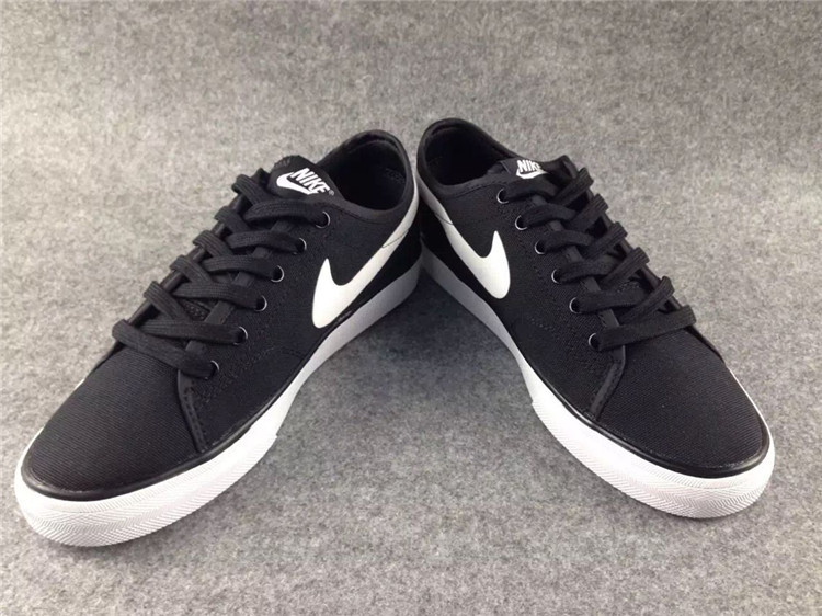 耐克/Nike Primo Court板鞋帆布 黑白休闲鞋小白鞋 男女情侣板鞋 631635-010