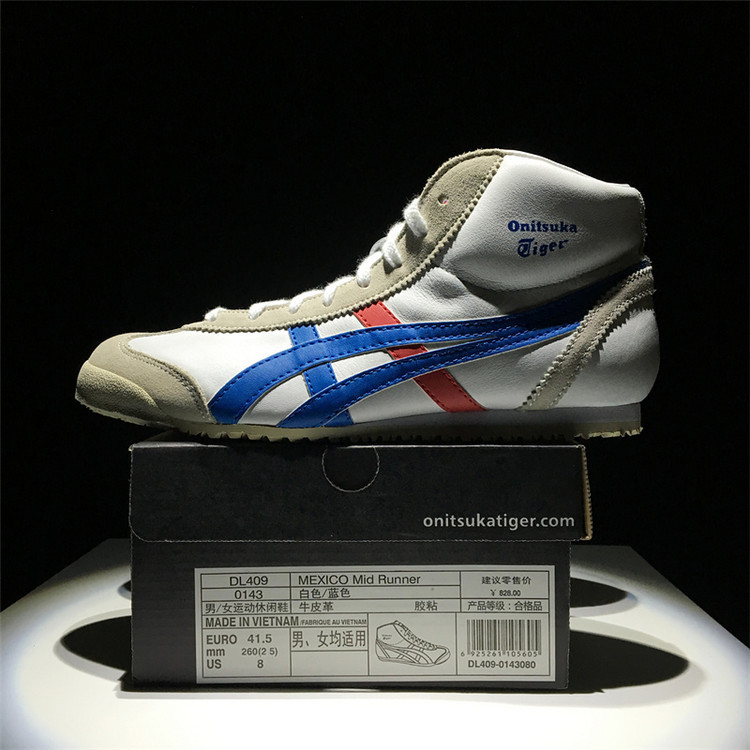 ASICS亚瑟士Onitsuka Tiger鬼冢虎男鞋女鞋高帮休闲运动鞋复古板鞋HL328-0102