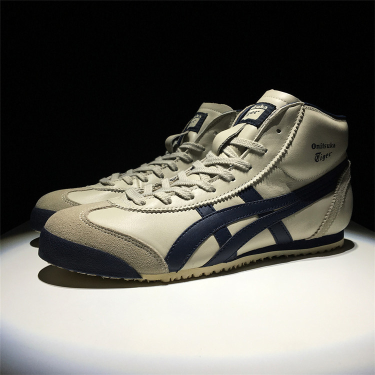 ASICS亚瑟士Onitsuka Tiger鬼冢虎男鞋女鞋高帮休闲运动鞋复古板鞋HL328-0102