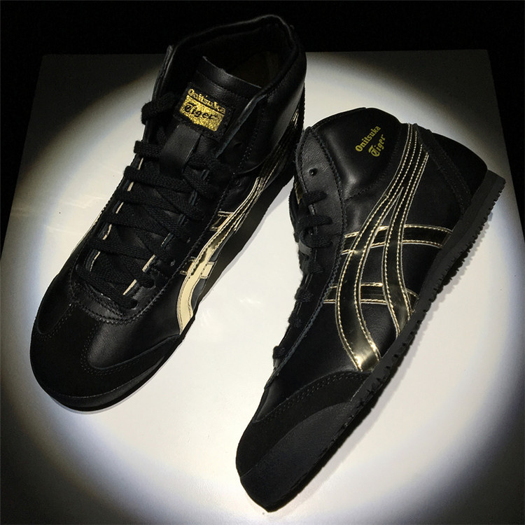 ASICS亚瑟士Onitsuka Tiger鬼冢虎男鞋女鞋高帮休闲运动鞋复古板鞋HL328-0102