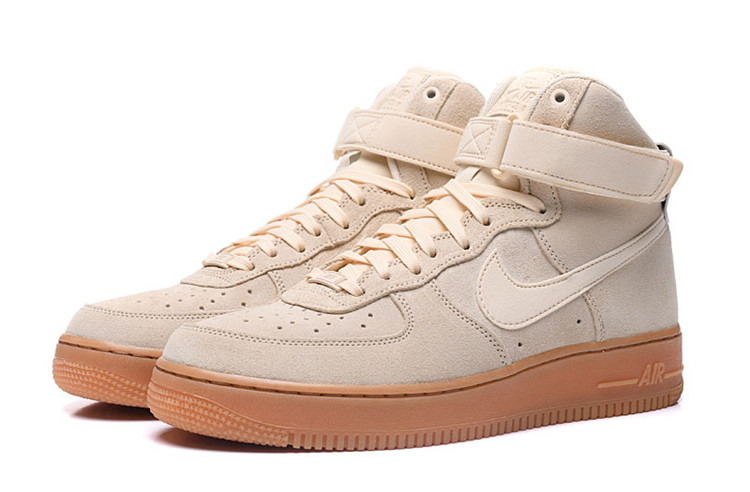 Nike Air Force 1 AF1耐克男鞋空军一号狼灰运动鞋女子中帮休闲鞋315123-126