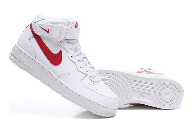 Nike Air Force 1 AF1耐克男鞋空军一号狼灰运动鞋女子中帮休闲鞋315123-126