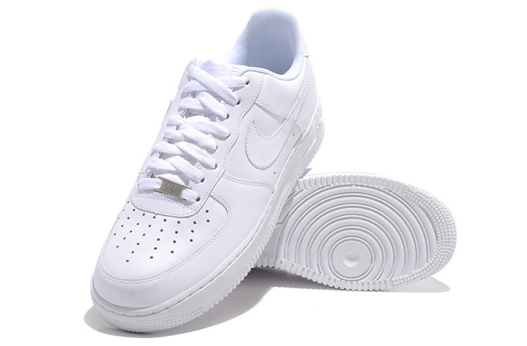 耐克男鞋Nike Air Force 1 AF1全白空军一号女子运动鞋休闲板鞋315122-001