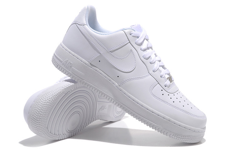 耐克男鞋Nike Air Force 1 AF1全白空军一号女子运动鞋休闲板鞋315122-001