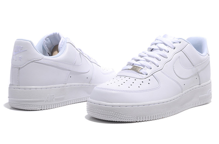 耐克男鞋Nike Air Force 1 AF1全白空军一号女子运动鞋休闲板鞋315122-001