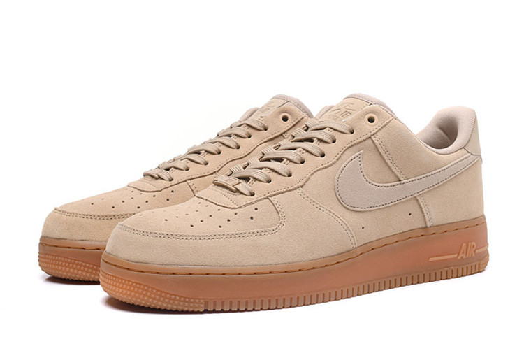 Nike Air Force 1 耐克AF1空军一号小麦色男女高帮休闲运动鞋 882096-200